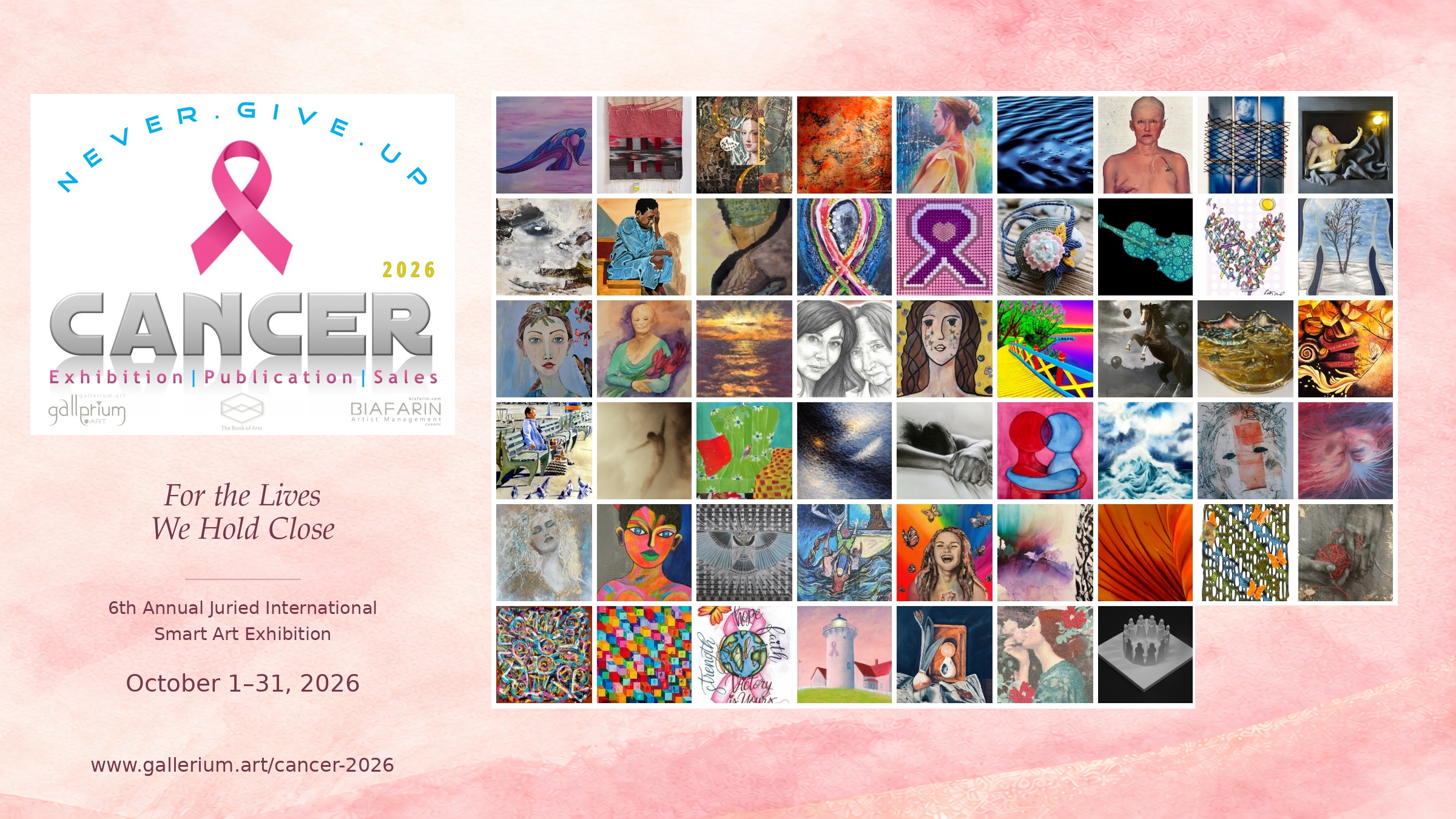 Cancer: Never Give Up – 2026: For the Lives We Hold Close